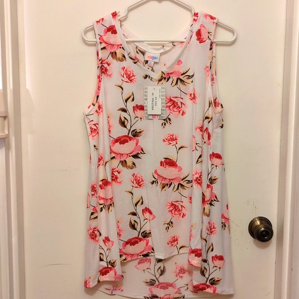 LLR Kristina V-neck tank M (10-12)